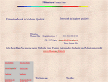 Tablet Screenshot of floetenbau.ch